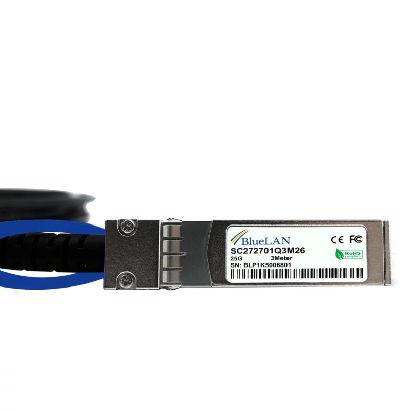 BlueLAN 25Gb 1M SFP28 25GBASE-CR DAC( CAB-S-S-25G-1M)