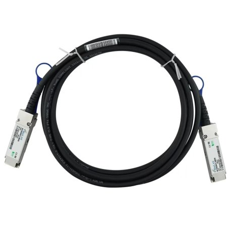 BlueOptics QSFP28-DAC-1M-SS câble InfiniBand et à fibres optiques Noir