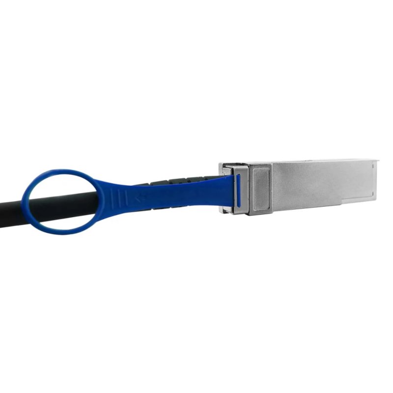 BlueOptics QSFP28-DAC-1M-SS câble InfiniBand et à fibres optiques Noir