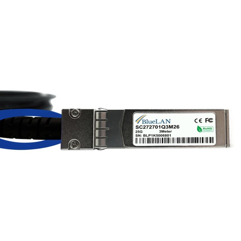 BlueLAN 25Gb 3M SFP28 DAC( SFP-25G-C3M)