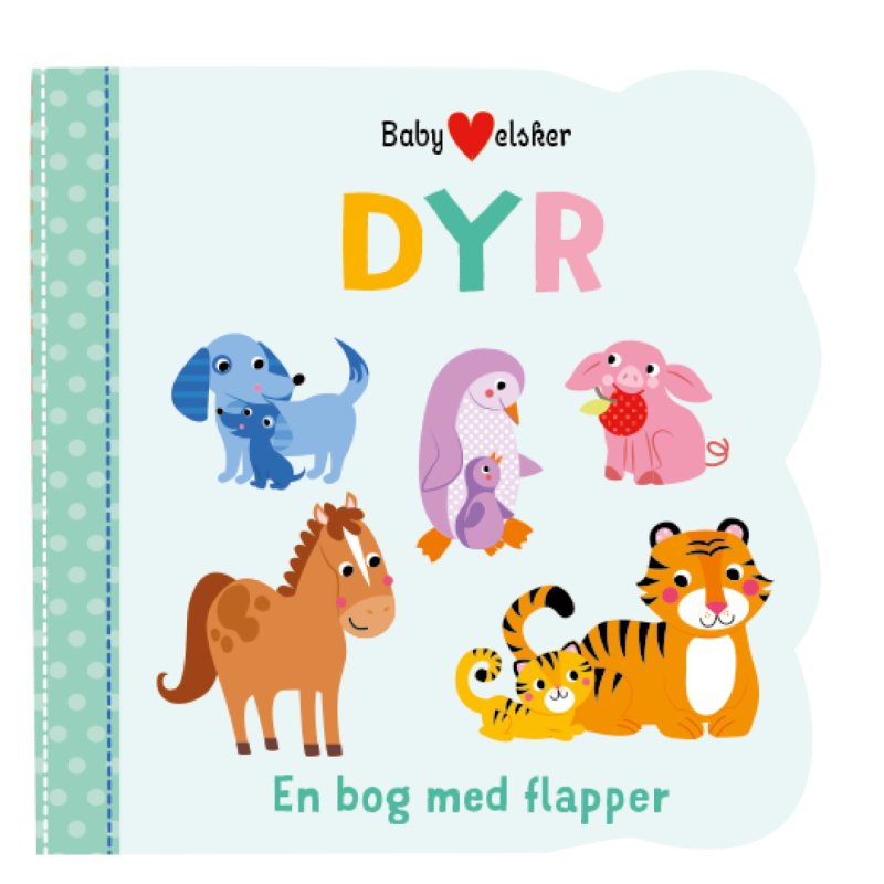 Baby elsker dyr