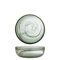 Bloomingville - Amelie Bowl - Green - Glass