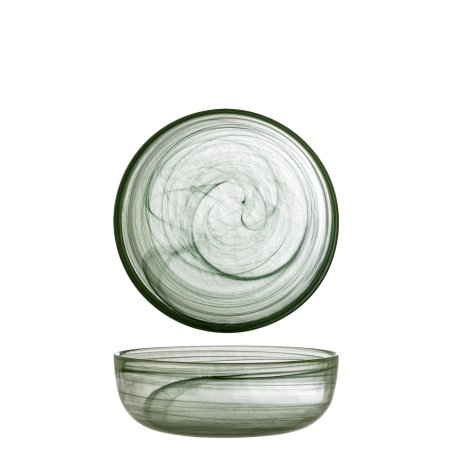 Bloomingville - Amelie Bowl - Green - Glass