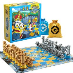 Minions Medieval Mayhem Chess Set / Minionki zestaw szachów Średniowieczny chaos