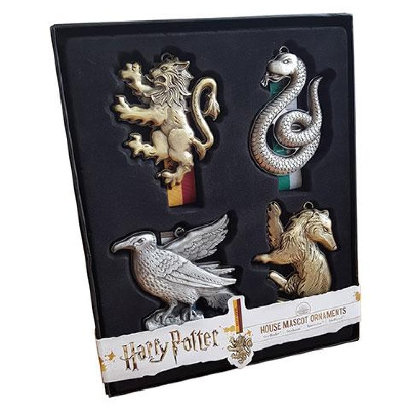 HARRY POTTER - Pack d'ornements des 4 maisons