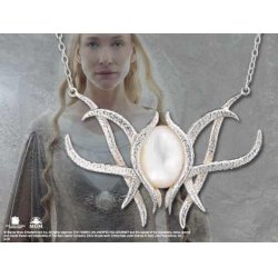 THE HOBBIT - Galadriel - Pendentif Broche - Argent Massif