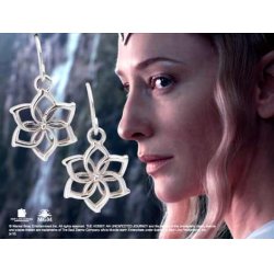 THE HOBBIT - Galadriel - Boucles d oreilles Fleur Argent