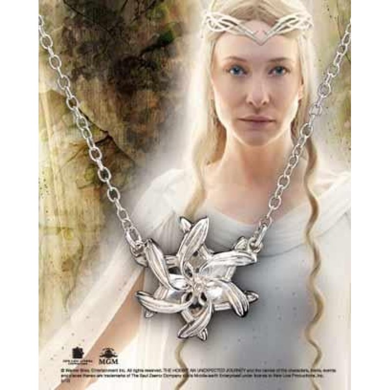 THE HOBBIT - Galadriel - Pendentif Nenya Argent