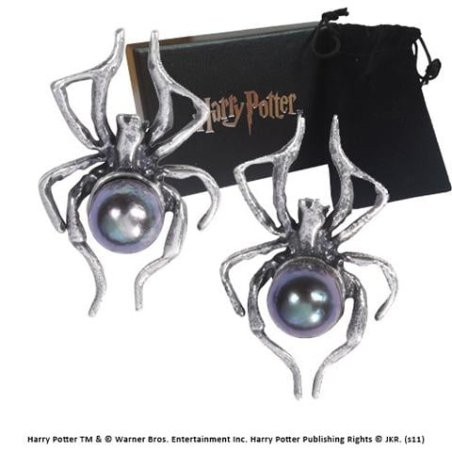 HARRY POTTER - Boucles d'oreilles de Narcissa Malefoy en Argent