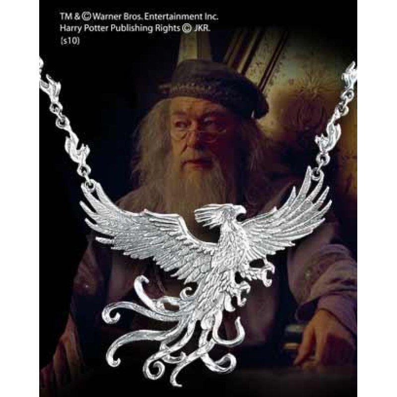 HARRY POTTER - Pendentif - Fumseck le Phénix 'Edition Argent'