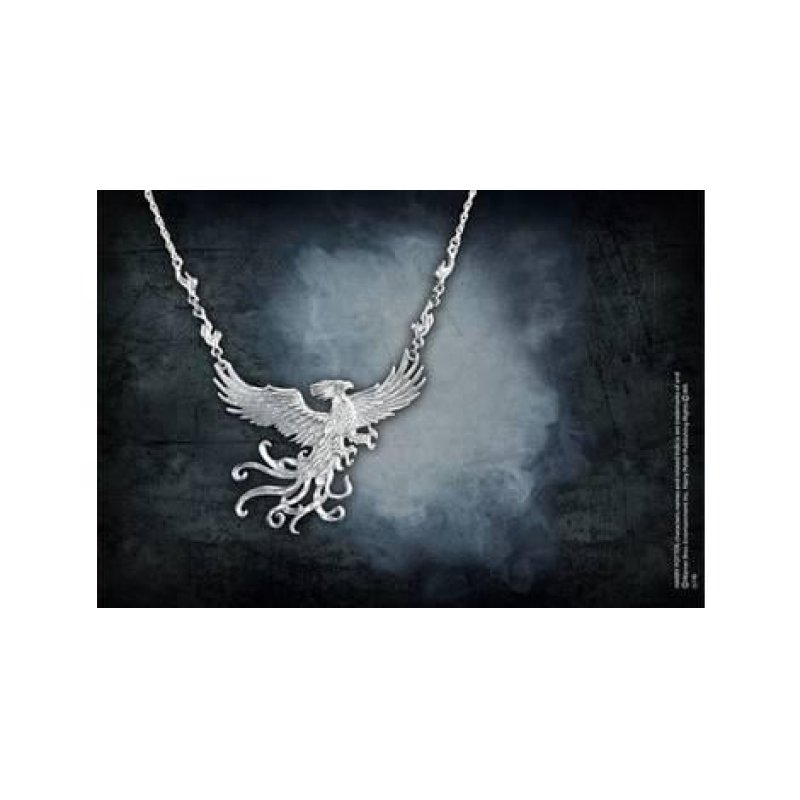 HARRY POTTER - Pendentif - Fumseck le Phénix 'Edition Argent'