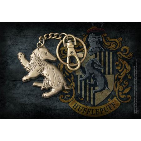 Harry Potter porte-clés métal Hufflepuff 7 cm