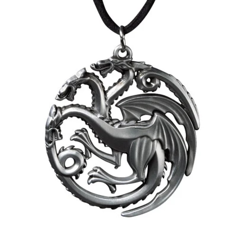 GAME OF THRONES - Pendentif Targaryen - Metal Edition