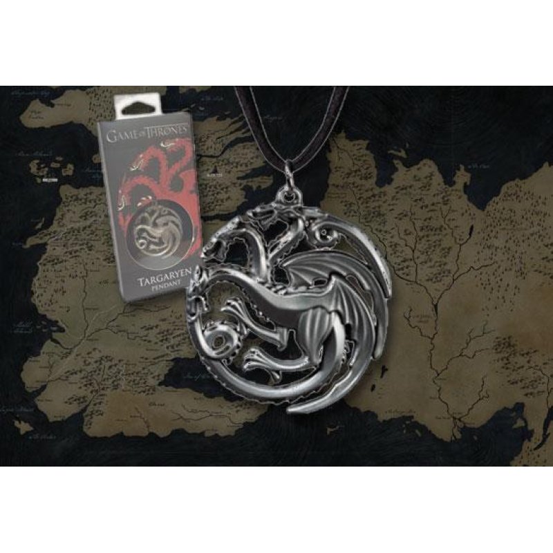 GAME OF THRONES - Pendentif Targaryen - Metal Edition