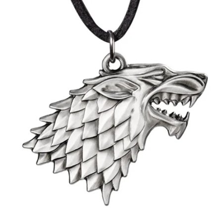 GAME OF THRONES - Pendentif Stark - Metal Edition
