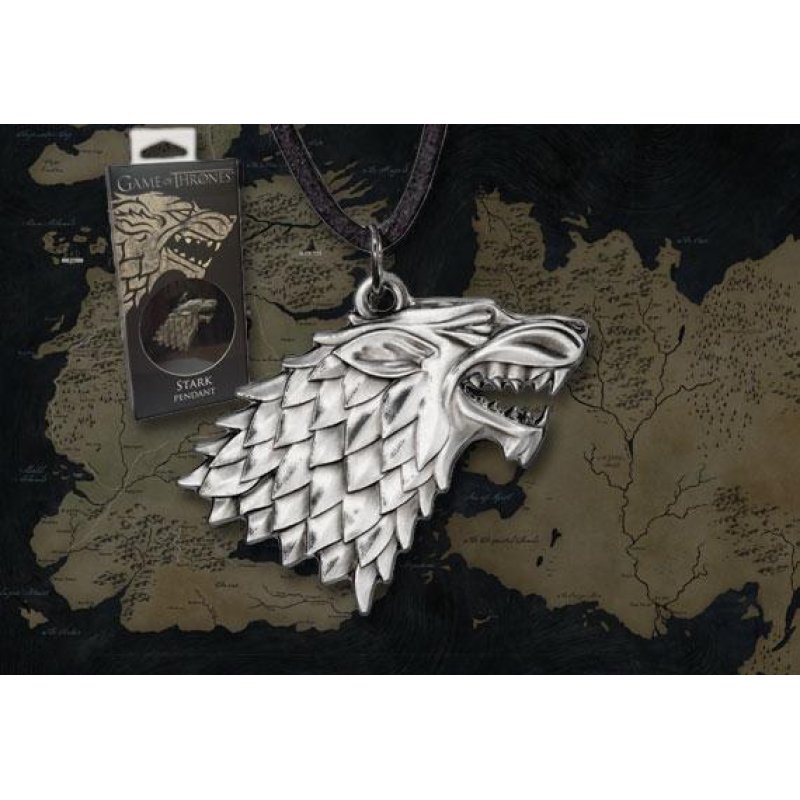 GAME OF THRONES - Pendentif Stark - Metal Edition
