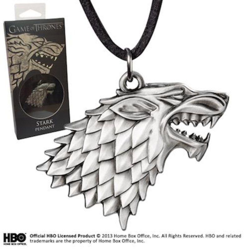 GAME OF THRONES - Pendentif Stark - Metal Edition