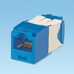 datovy modul cat.6 MINI-COM modry