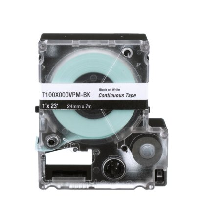 Panduit T100X000VPM-BK étiquette code-barres Blanc, Noir