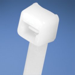 Panduit Cable Tie, 7.4"L (188mm), Standard, Nylon, Natural, 1000pc serre-câbles