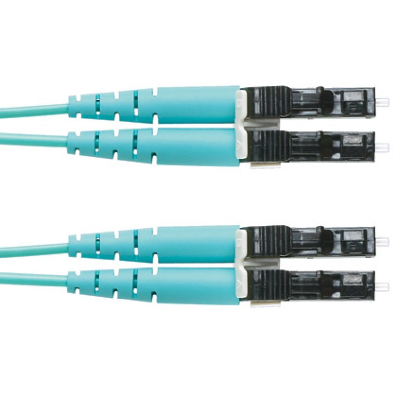 2-Fiber OM4 LCdu-LCdu PC LSZH 2M