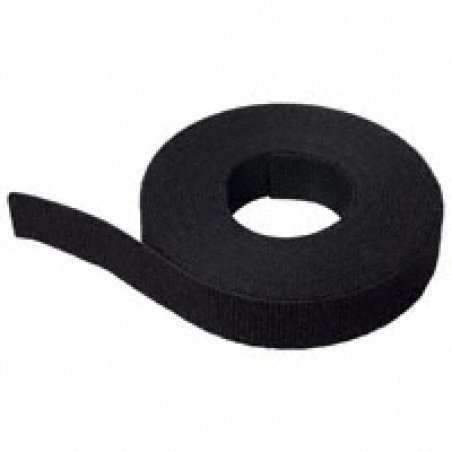 Hook & Loop Roll 15'L .33W Black 1RL