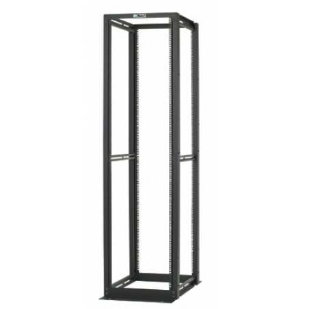 Rack 4P STL 45RU 30x23x84in CNMH BLK EA
