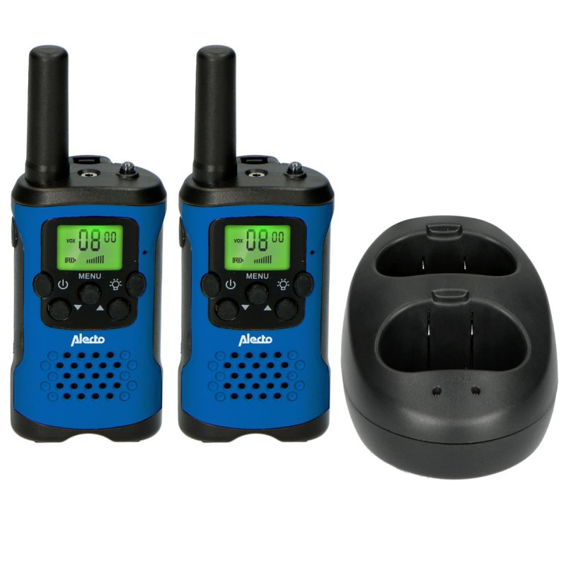 Alecto FR175BW two-way radio 8 channels 446 MHz Black, Blue