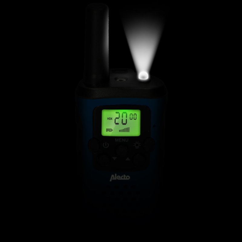 Alecto FR175BW radio bidirectionnelle 8 canaux 446 MHz Noir, Bleu