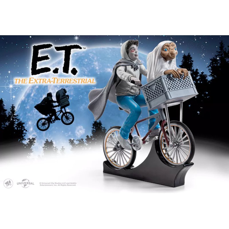 E.T. Statuette Toyllectible Treasure E.T. and Elliott Over the Moon 13 cm