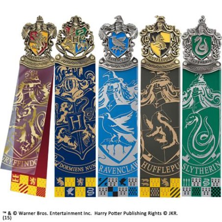 Harry Potter pack 5 marque-pages Crest