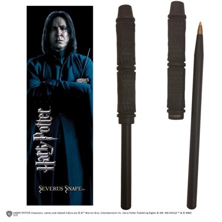 Harry Potter - Severus Snape Wand Pen and Bookmark