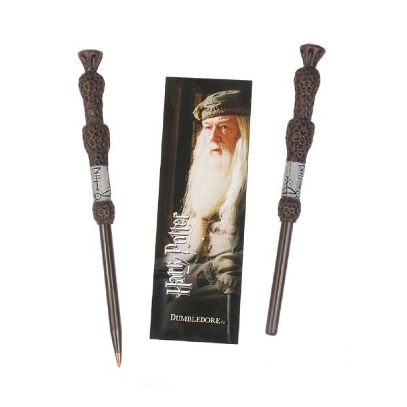 Harry Potter set stylo à bille et marque-page Dumbledore