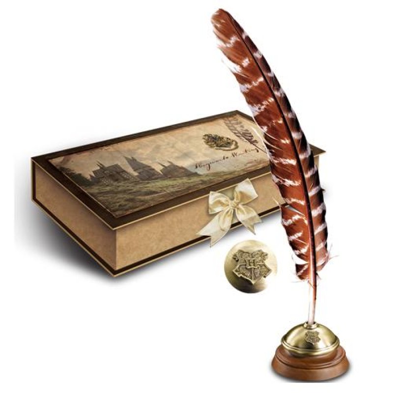 Harry Potter plume et encrier Hogwarts (Poudlard)