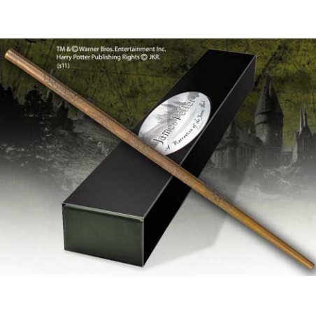 Harry Potter réplique baguette de James Potter (édition personnage)