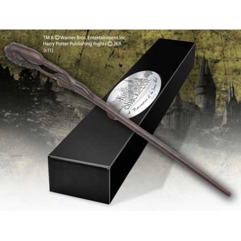 Harry Potter réplique baguette de Kingsley Shaklebolt (édition personnage)