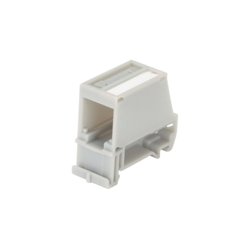 Panduit CADIN1IG Plaque de commutation et obturateur Gris