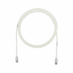 Panduit Cat6, 3m networking cable White U/UTP (UTP)