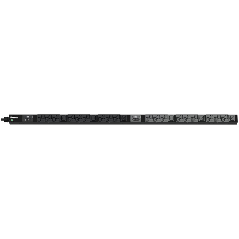 Panduit P42B42M Stromverteilereinheit BASIC PDU, 32AMP unité de distribution d'énergie 42 sortie(s) CA Noir