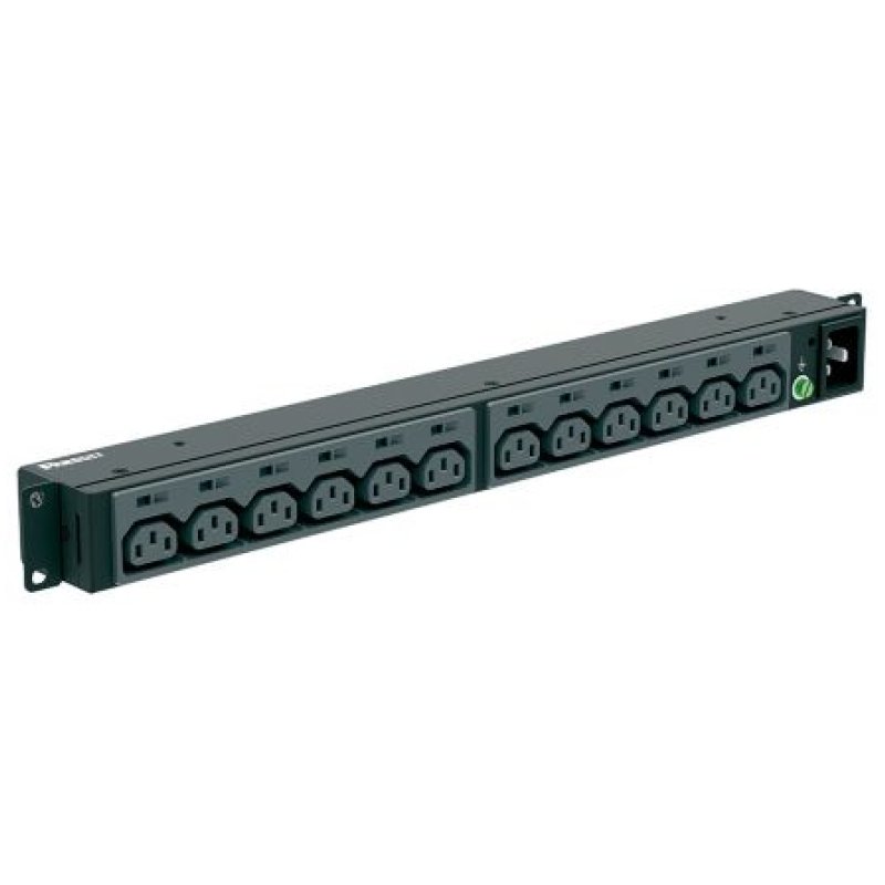 Panduit P12B34M unité de distribution d'énergie 12 sortie(s) CA Noir