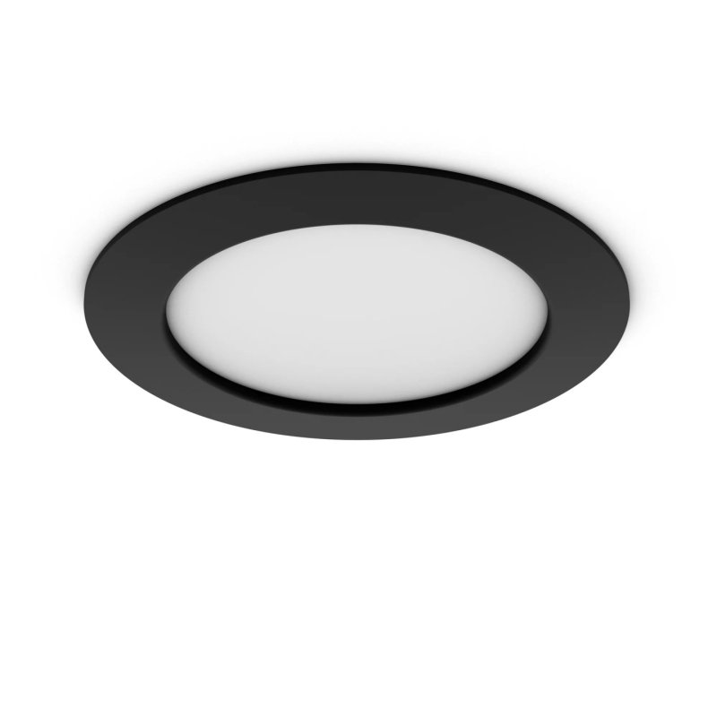 Philips Hue White&Col. Amb. Slim Recessed Light L EMEA-Black