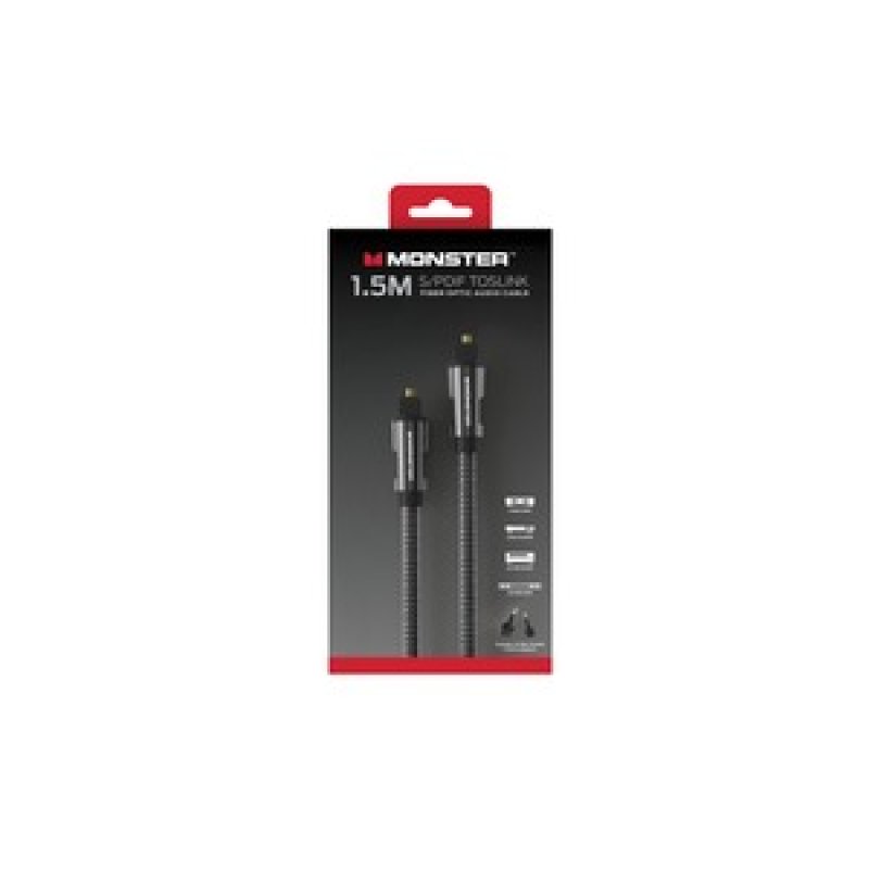 ESSENTIALS CABLE AUDIO FIBRE OPTIQUE S/PDIF TOSLINK 1,5M