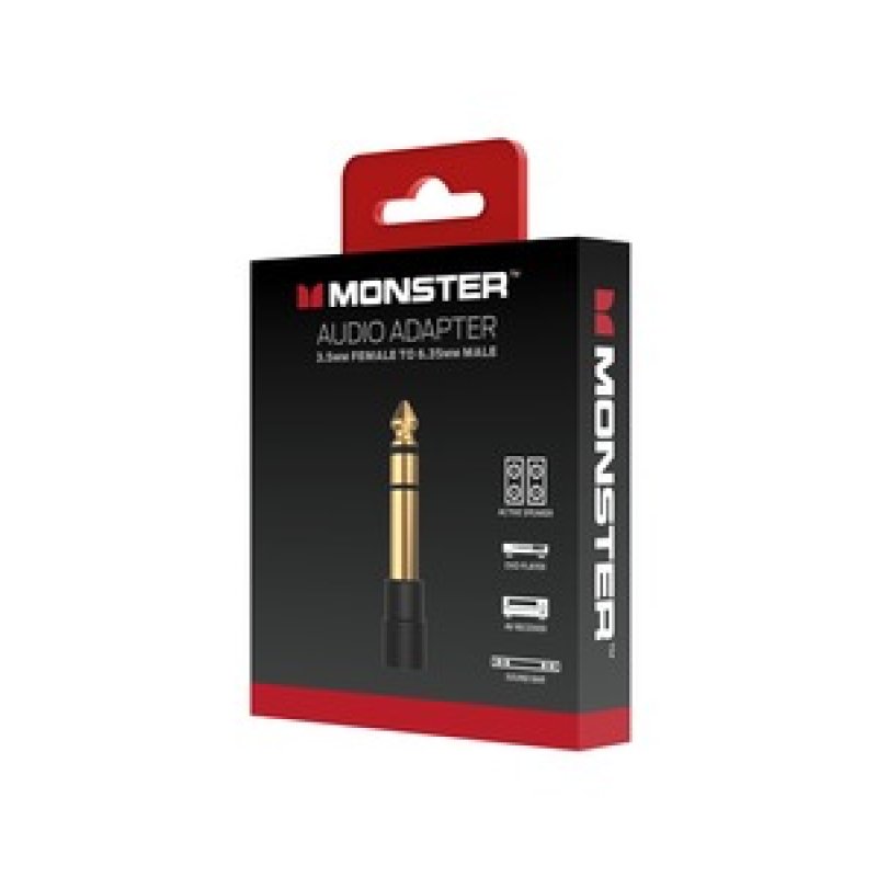 ESSENTIALS ADAPTATEUR JACK 3,5MM FEMELLE VERS 6,5MM MALE