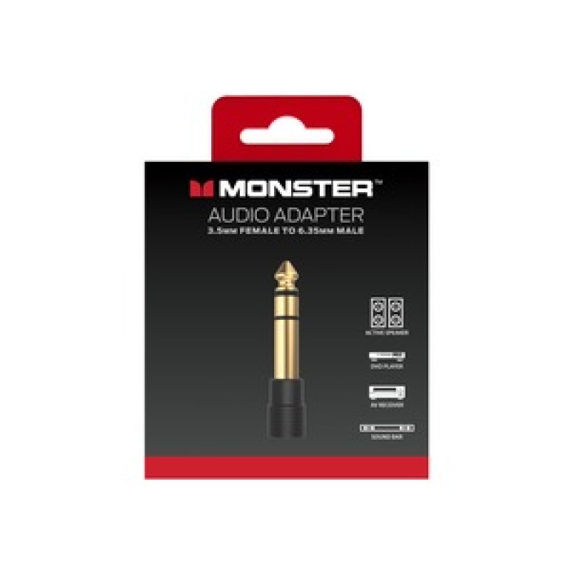 ESSENTIALS ADAPTATEUR JACK 3,5MM FEMELLE VERS 6,5MM MALE