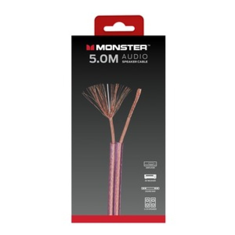ESSENTIALS BOBINE CABLE AUDIO POUR HAUT-PARLEUR 5M