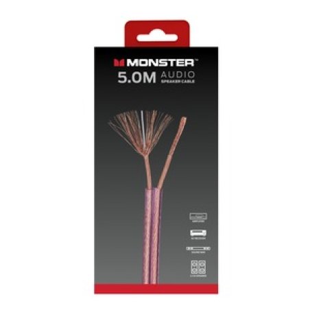 ESSENTIALS BOBINE CABLE AUDIO POUR HAUT-PARLEUR 5M