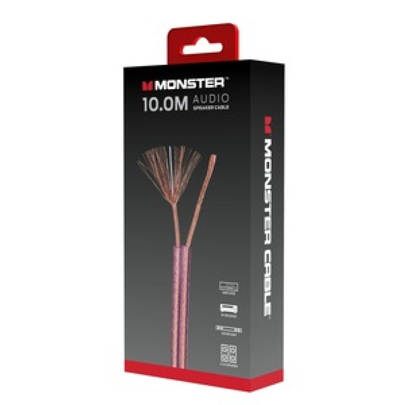 ESSENTIALS BOBINE CABLE AUDIO POUR HAUT-PARLEUR 10M