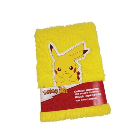 Pokémon – A5 Plush Notebook – 15 × 21 cm (1616063-251POK107PLU)