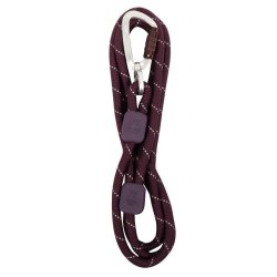Woolly Wolf - Rope leash - 10mm - 180cm Juicy Plum