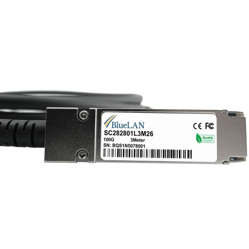 ACC761-10000S compatible BlueLAN DAC QSFP28 SC282801L1M30